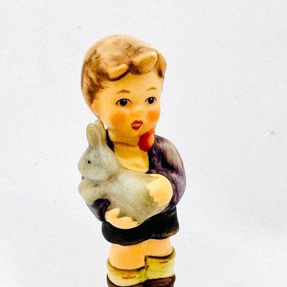 Goebel Hummel 2049/B "My Best Friend" Boy w/Rabbit TMK-7 - Picture 6 of 10